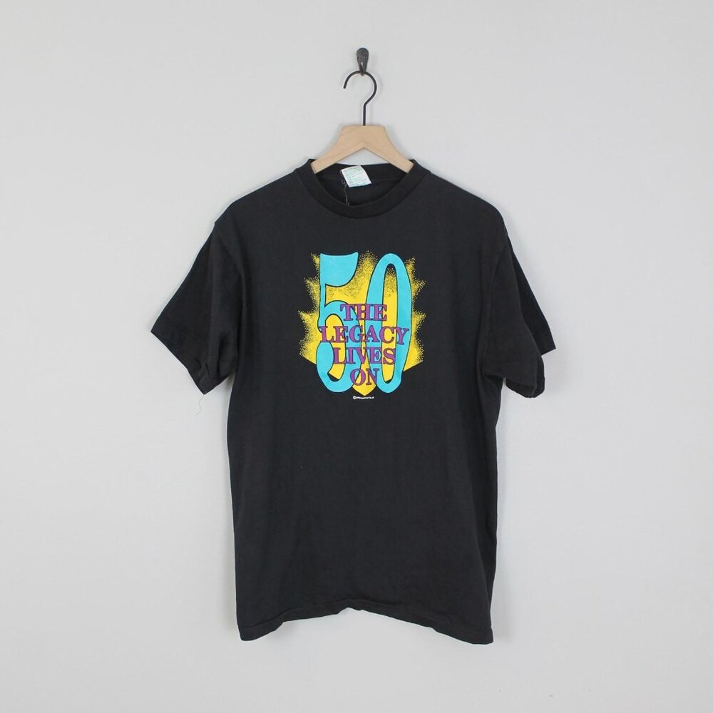 Vintage 50th Birthday, The Legacy Lives On Graphic T-Shirt, XL